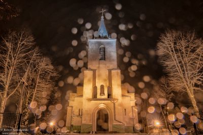 U nas na wsi przyprószyło śniegiem ...